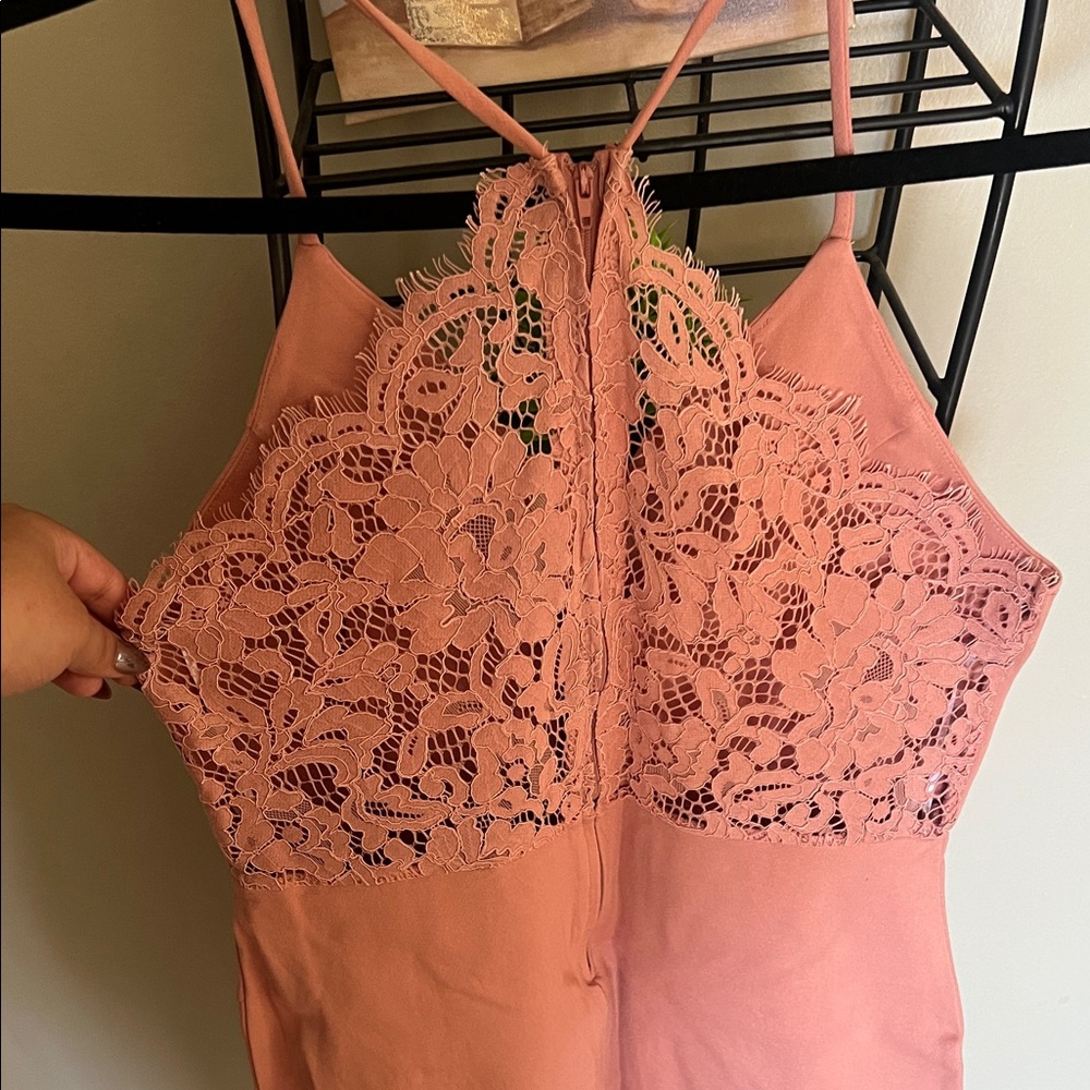 G by Guess Blush Pink Midi Dress - Picture 3 of 4